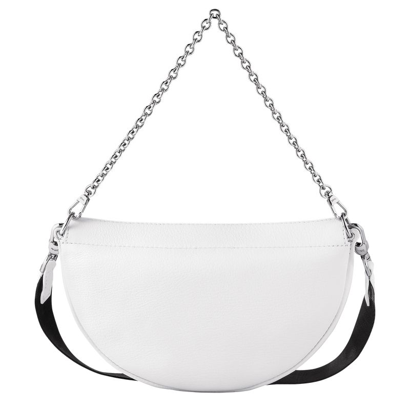 Longchamp Smile S Crossbody Leather Skulderveske Dame Hvite | NONW8868