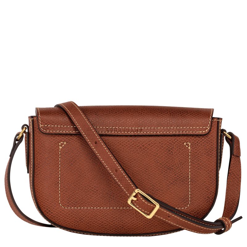 Longchamp Épure S Leather Crossbody Veske Dame Brune | NOGS8982