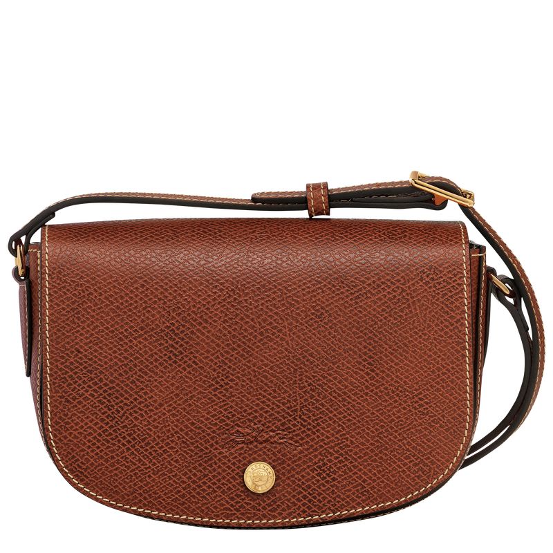 Longchamp Épure S Leather Crossbody Veske Dame Brune | NOGS8982