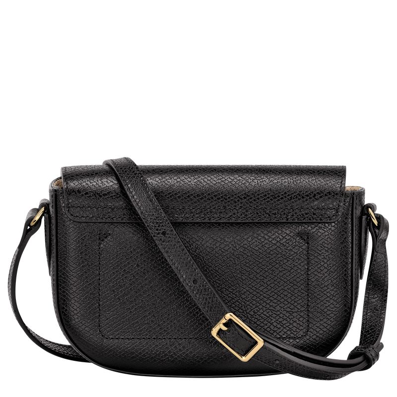 Longchamp Épure S Leather Crossbody Veske Dame Svarte | NOHA8981