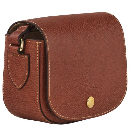 Longchamp Épure XS Crossbody Leather Mini Vesker Dame Brune | NOPJ9266