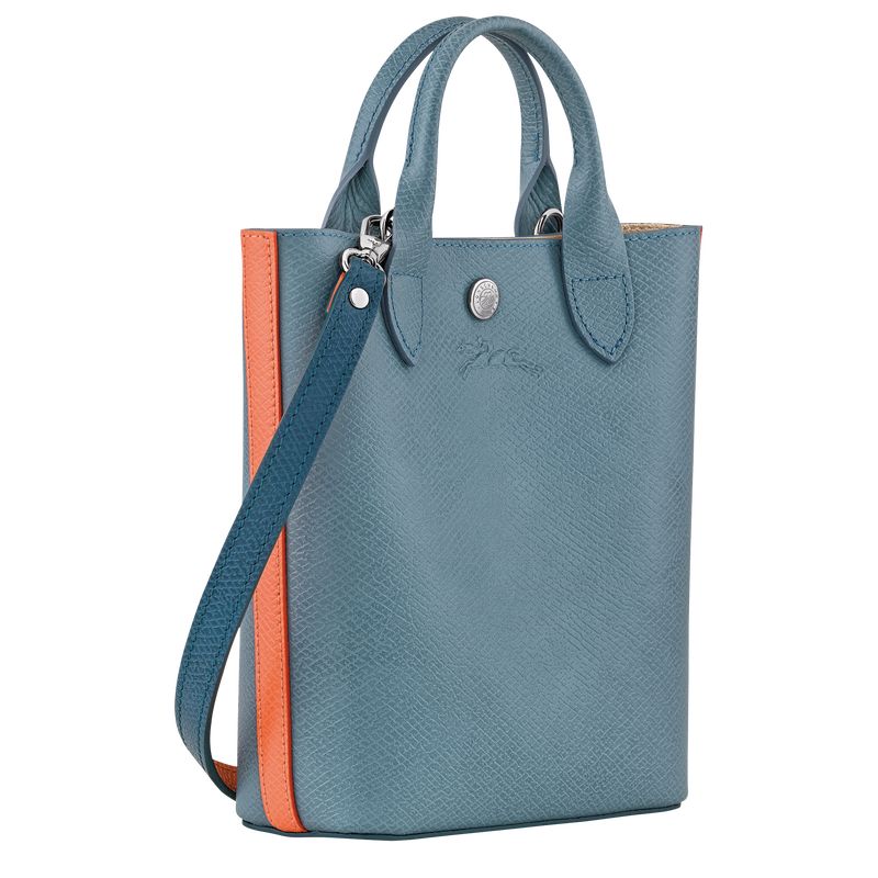 Longchamp Épure XS Tote Leather Mini Vesker Dame Blå | NOVR9383