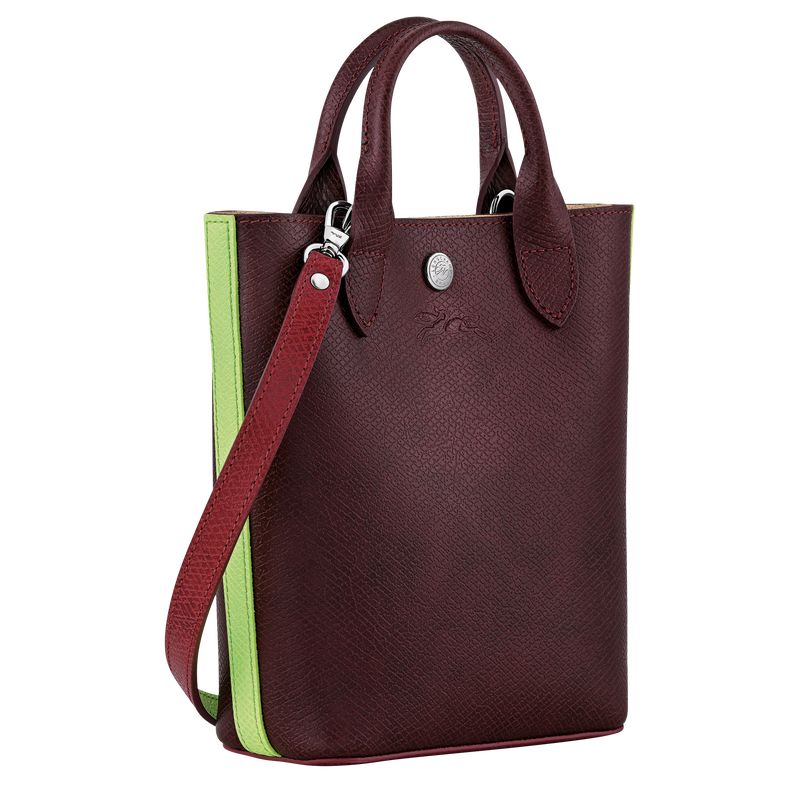 Longchamp Épure XS Tote Leather Mini Vesker Dame Burgunder | NOXY9381