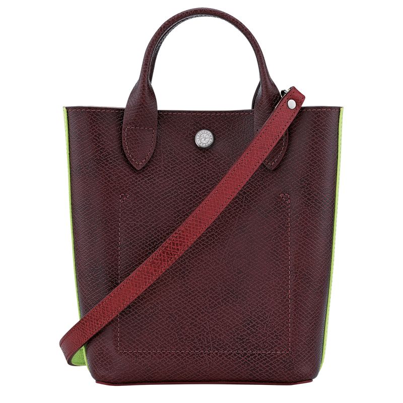 Longchamp Épure XS Tote Leather Mini Vesker Dame Burgunder | NOXY9381