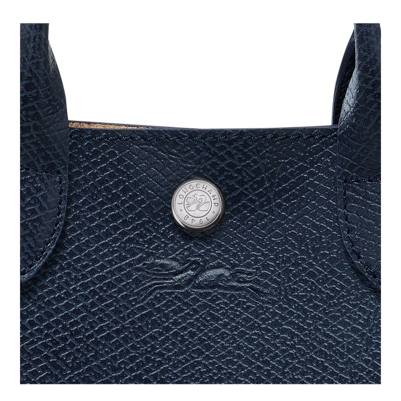 Longchamp Épure XS Tote Leather Mini Vesker Dame Marineblå | NOZU9380